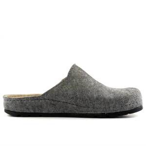 NEW HELIOS men's felt slip on in grey